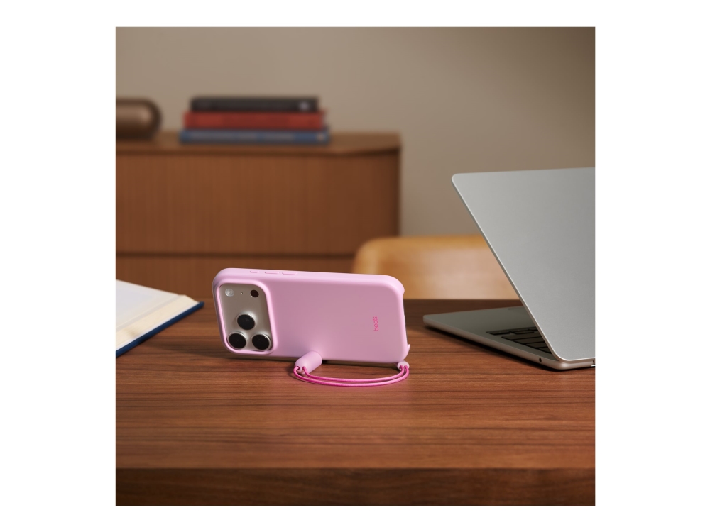 Apple Beats Iphone 17 Pro Kickstand Case With Magsafe And Camera Control - Pebble Pink, Cover, Apple, Iphone 17 Pro, 16 Cm (6.3"), Pink