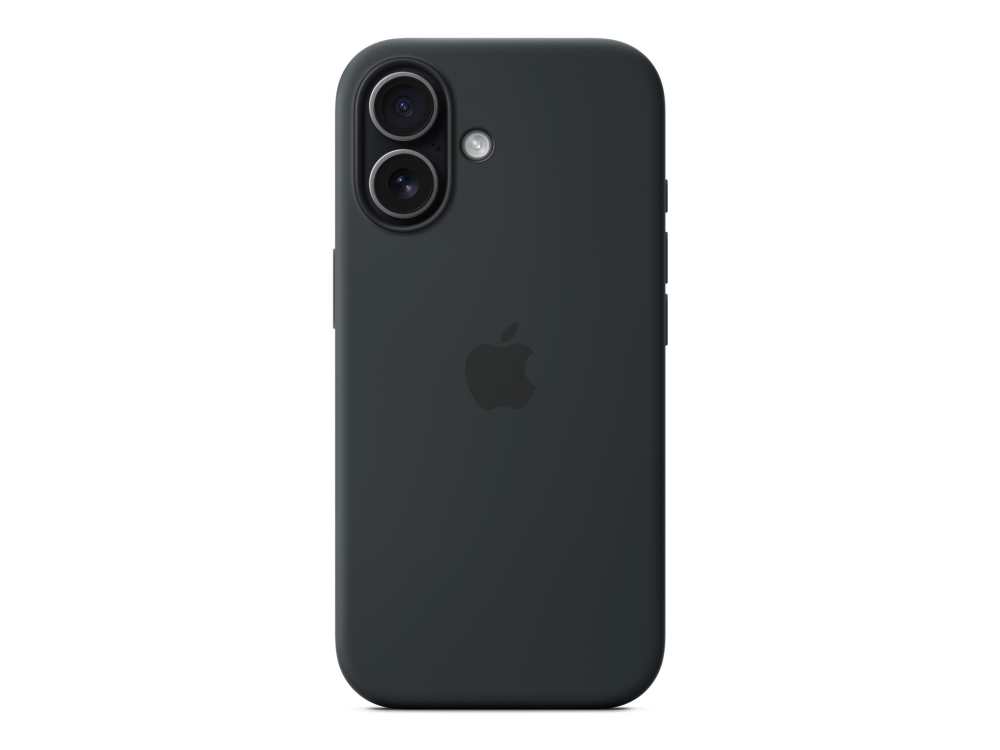 Apple - Bagsidecover til mobiltelefon - MagSafe-kompatibilitet - silicone - sort - for iPhone 17
