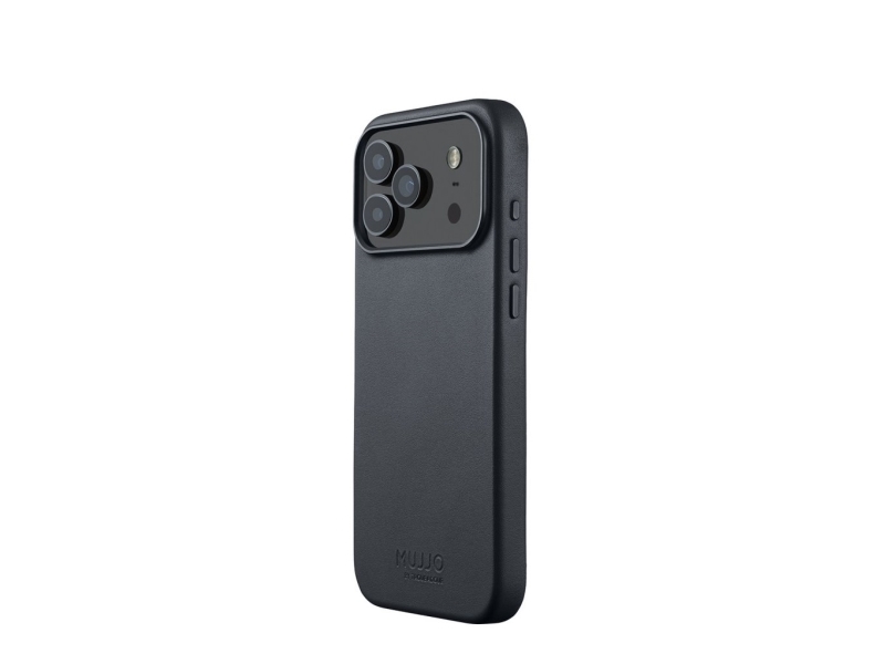 Mujjo Leather Case For Iphone 17 Pro Max - Basalt