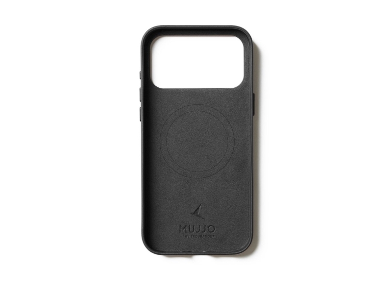 Mujjo Leather Case For Iphone 17 Pro Max - Black