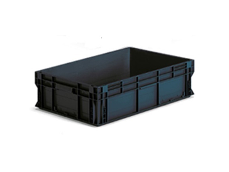 Plastkasse ESD EUR 600x400x120 mm