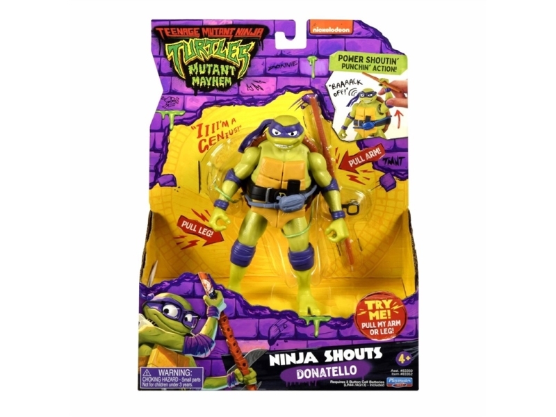 Tmnt Figūrėlė Ninja Shouts Donatello, 83352