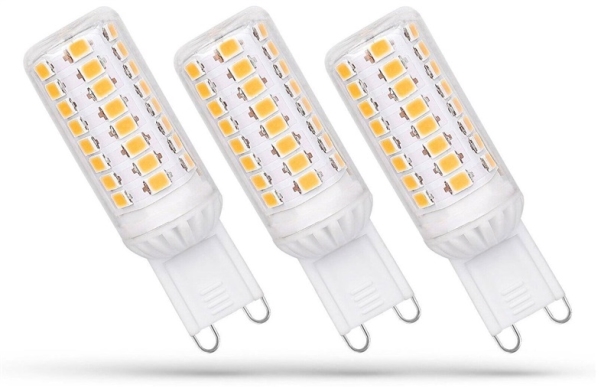Spectrum LED-lampa G9 4/4,9W 840 540 lm, dimbar