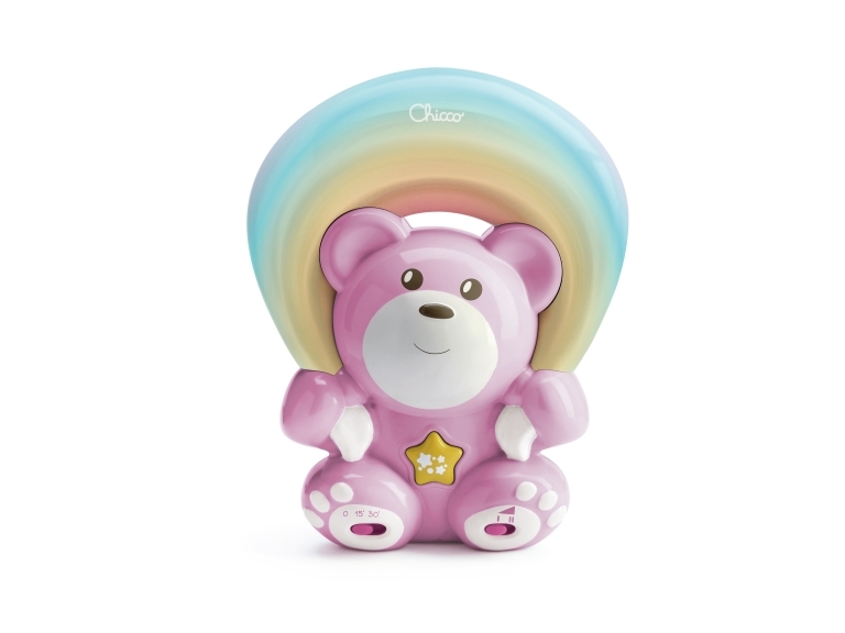 Chicco CHICCO BEAR WITH RAINBOW PINK PROJECTOR 00010474100000