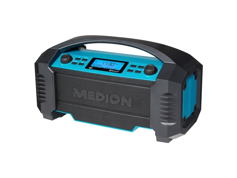 Medion Md 43320 Dab+ Byggepladsradio Blå/Sort