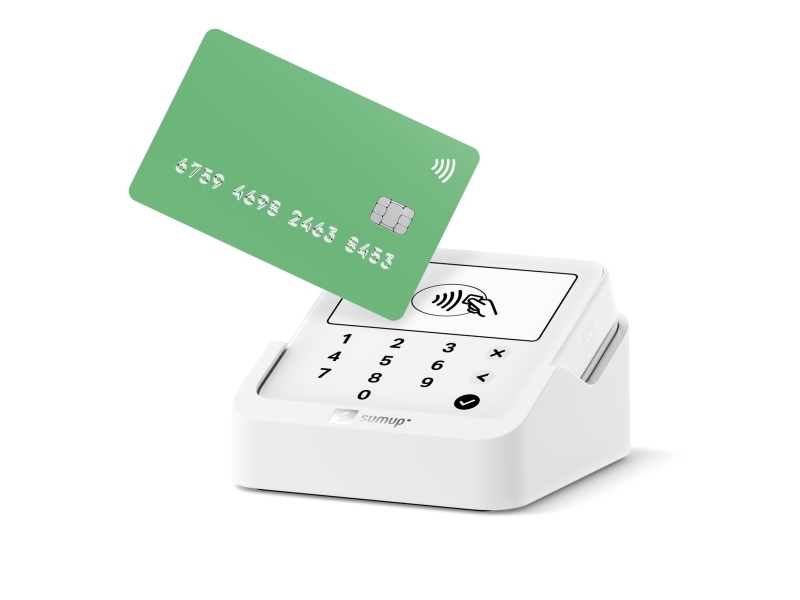 SumUp Solo Lite ja latausasema