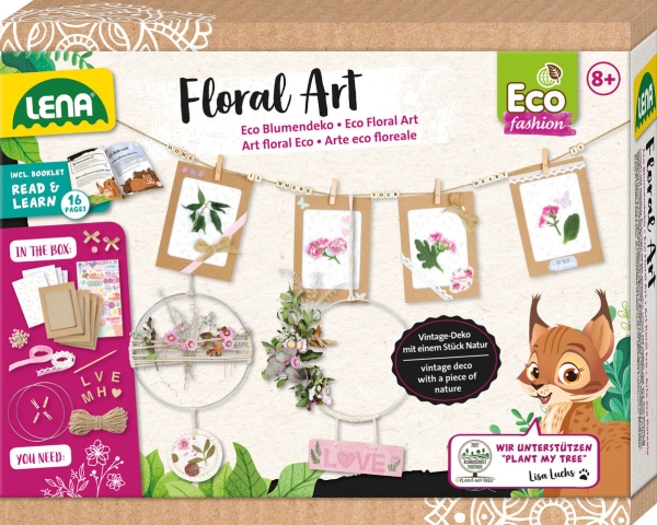 Lena Eco Floral Art -setti lapsille