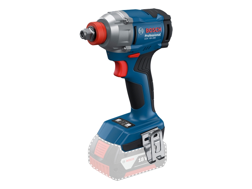 Bosch GDX 18V-285, Borr med pistolgrepp, nyckel, Svart, Bl&aring;, 2800 RPM, 2000 RPM, 2800 RPM - SOLO
