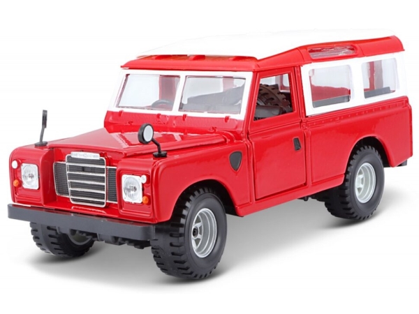 Bburago Land Rover 110, Vormontiert, 1:24, Land Rover 110, Männlich, Rot