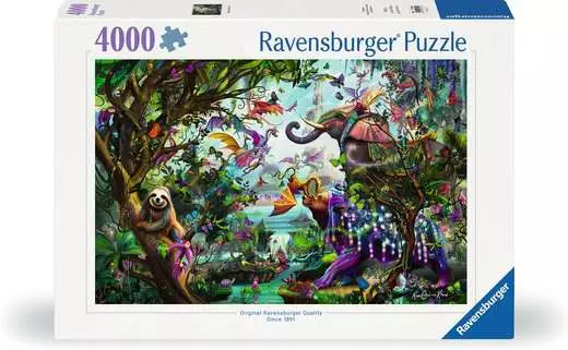Ravensburger 12000812, 4000 kpl, Kasvit ja eläimistö, 14 vuosi/vuosia