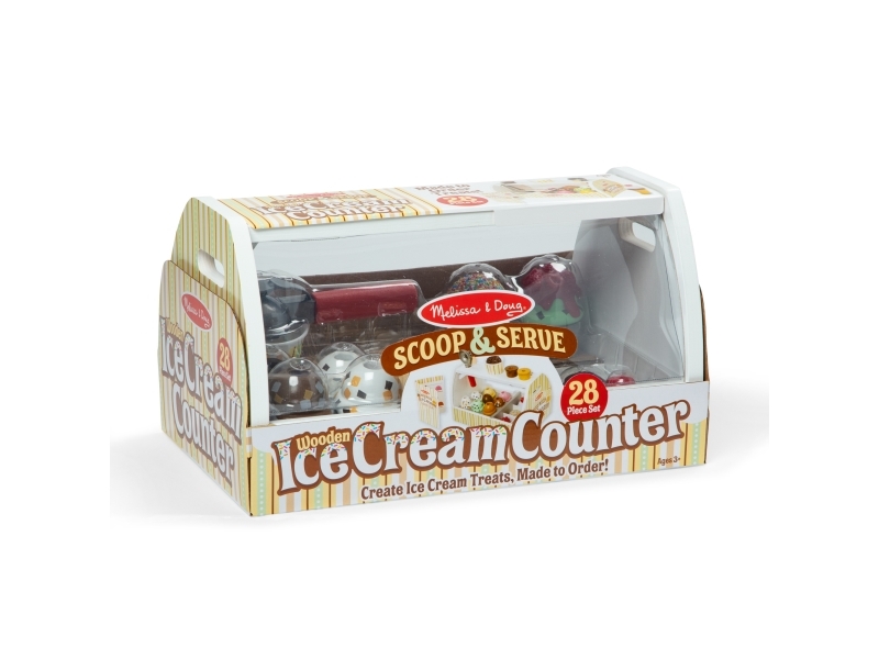 Melissa & Doug MPP PLF ScpServeWdnIceCream Cntr GML, 3 år