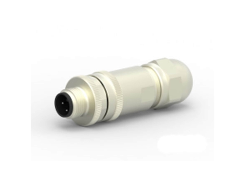 Te Connectivity Circular Connector, 5 Contacts, Cable Mount, M12 Connector, Plug, Male, Ip67, T411 Series