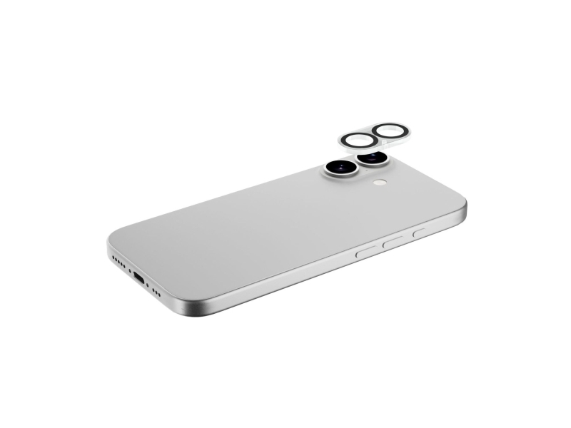 Cellularline Cameralensiph17, Apple, Iphone 17, Ridseresistent, Stødresistent, Transparent, 1 Stk