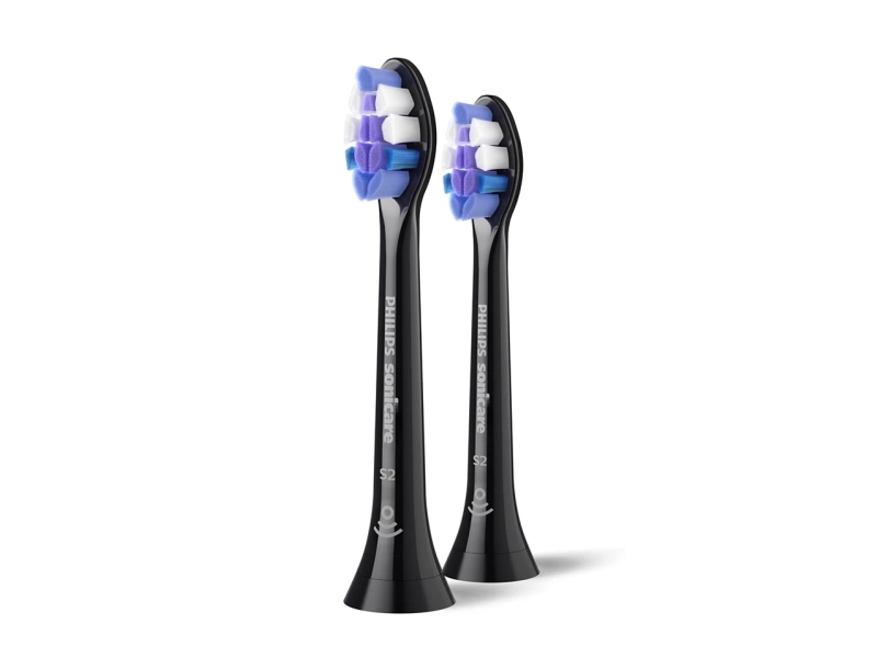 Philips Sensitive Hx6052/88 Pakke Med 2 Børstehoveder, 2 Stk, Sort, 3 Måned(Er), Ekstra Blød, Philips, Philips Sonicare