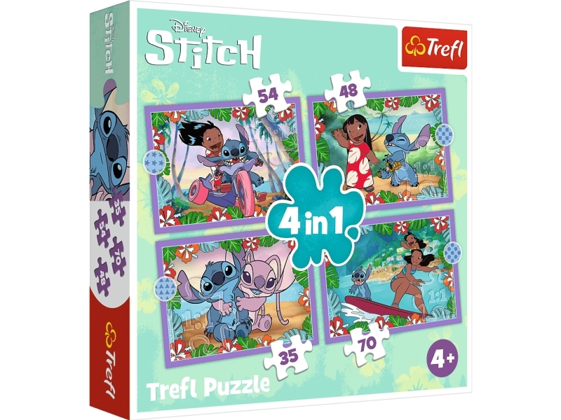 Trefl 34633, 54 Stück(E), Cartoons, 4 Jahr(E)