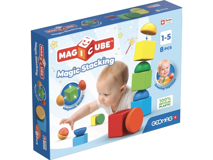 Geomag MagiCube GM061, 3 År, 8 styck, Plast | Andra leksaksmärken - F-M - Geomag | GameStuff