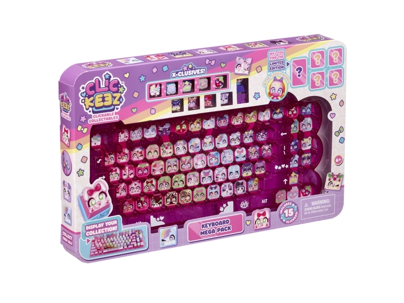 Goliath Clickeez Keyboard, Fidget pad, 6 År, Plast, Multifärg | Andra leksaksmärken - Geomag | GameStuff