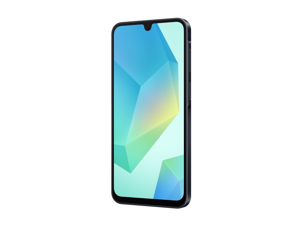 Samsung Galaxy A16 - 4G smartphone - dual-SIM - RAM 4 GB / Intern hukommelse 128 GB - microSD slot - OLED-skærm - 6.7 - 2340 x 1080 pixels (90 Hz) - 3x bagkamera 50 MP, 5 MP, 2 MP - front camera 13 MP - sort