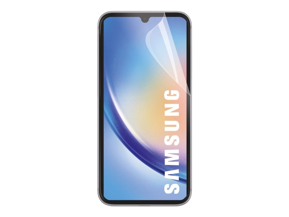 Mobilis - Skærmbeskytter For Mobiltelefon - Ubrydelig Og Anti-Stød, Ik06 - Klar - For Samsung Galaxy A34 5G