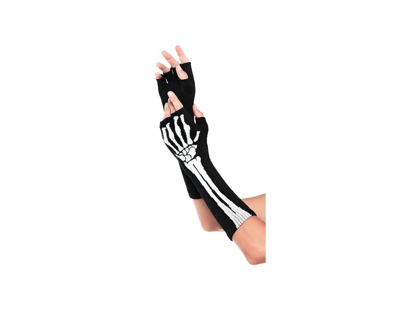 Skelett-Handschuhe 35 Cm