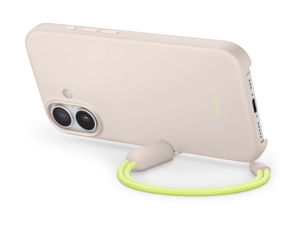Apple Beats Iphone 17 Kickstand Case With Magsafe And Camera Control - Lime Stone, Cover, Apple, Iphone 17, 16 Cm (6.3"), Lime, Stone Colour