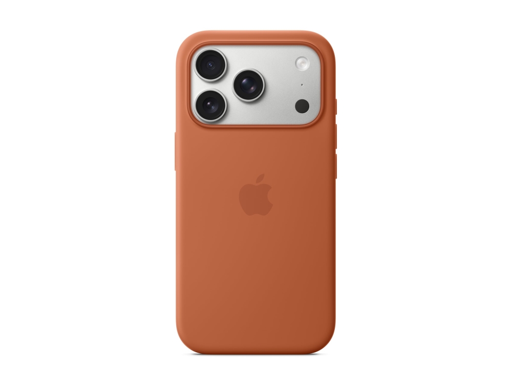 Apple Iphone 17 Pro Silicone Case With Magsafe – Orange, Cover, Apple, Iphone 17 Pro, 16 Cm (6.3"), Terracotta