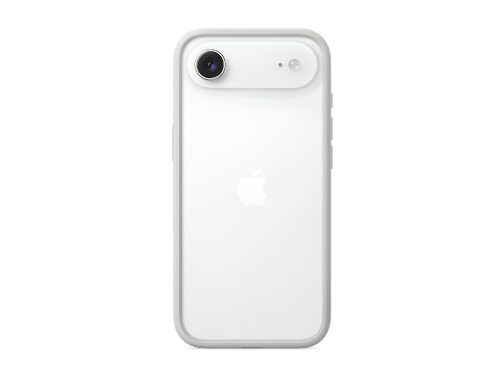 Apple - Støddæmper til mobiltelefon - forstærket polykarbonat-plastik - lysegrå - for iPhone Air
