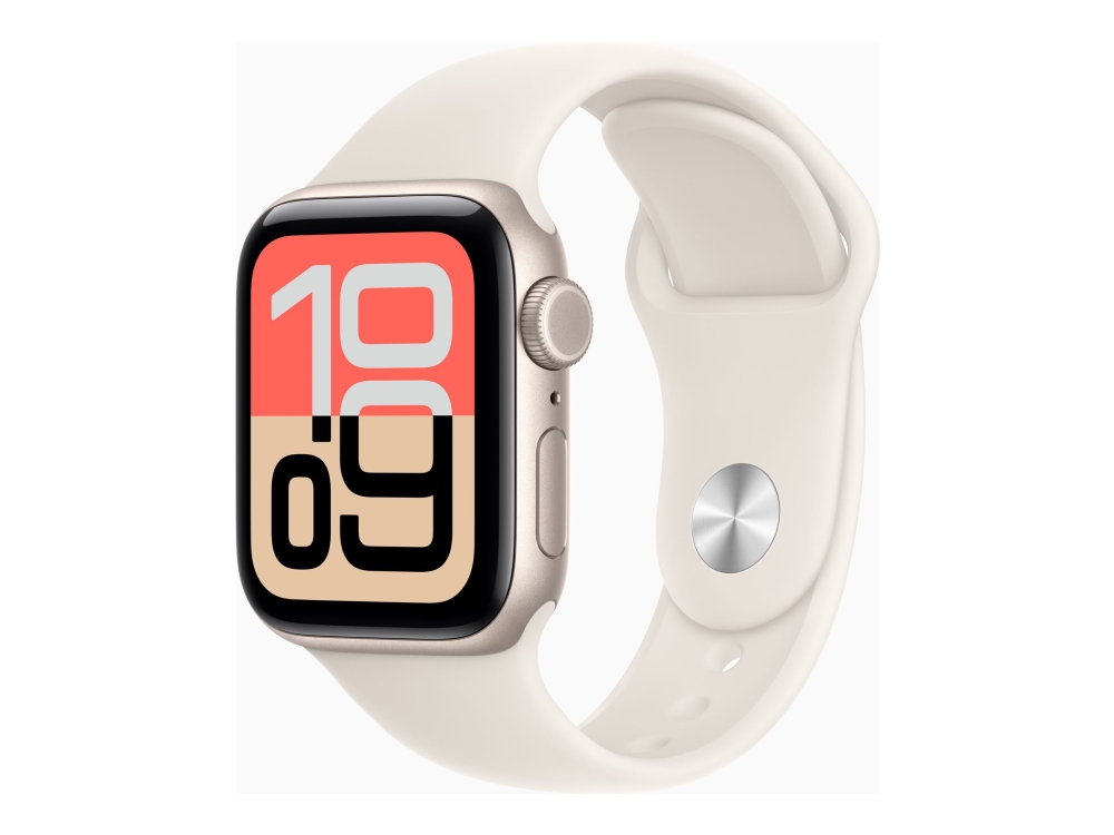 Apple Watch Se 3 Gps + Cellular 40Mm Starlight Aluminium Case With Starlight Sport Band - S/M