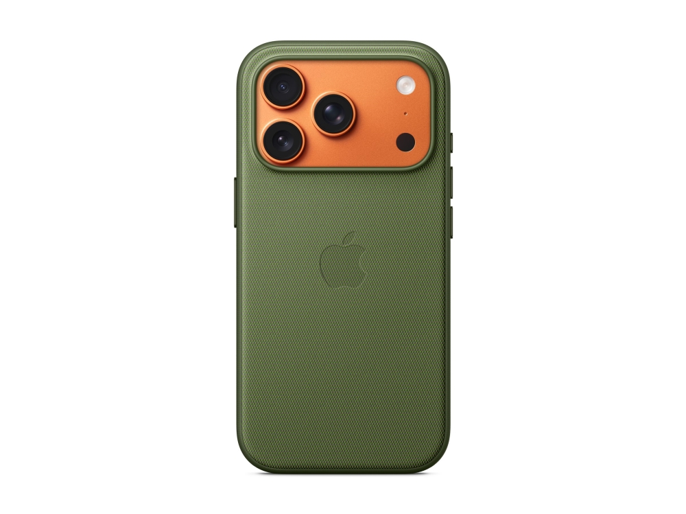 Apple - Baksidesskydd för mobiltelefon - MagSafe-kompatibilitet - TechWoven - grön - för iPhone 17 Pro | Tele & GPS - Mobil tillbehör - Skydd & Väskor | GameStuff