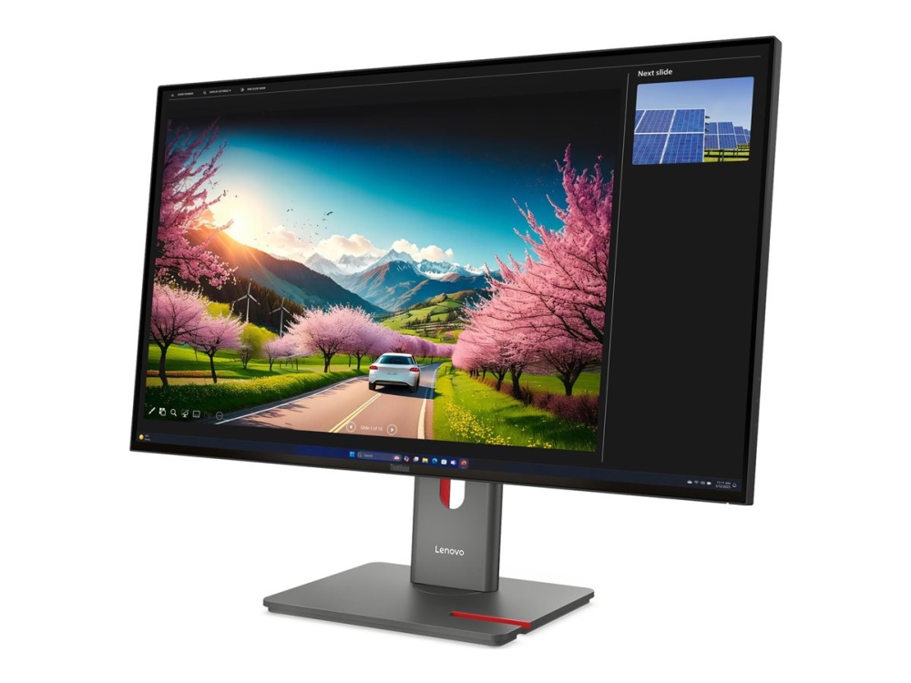 Lenovo Thinkvision P32ud-40 - Led-Skærm - 3840 X 2160 4K @ 120 Hz - Ips - 350 Cd/M² - 1500:1 - Hdr10 - 4 Ms - 2Xthunderbolt 4, 2Xdisplayport, Hdmi, U