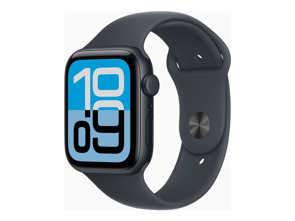 Apple Watch Se 3 Gps + Cellular 44Mm Midnight Aluminium Case With Midnight Sport Band - S/M