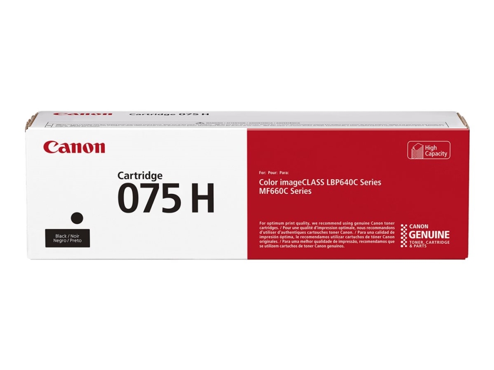 Canon 075 High Capacity, 3500 Pages, Black, 1 Pc(S)