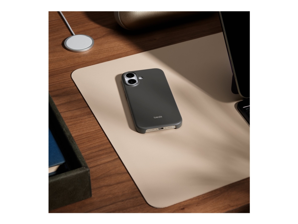 Beats - Matkapuhelimen takakuori - MagSafe-yhteensopivuus - polykarbonaatti - graniitinharmaa - iPhone 17:lle
