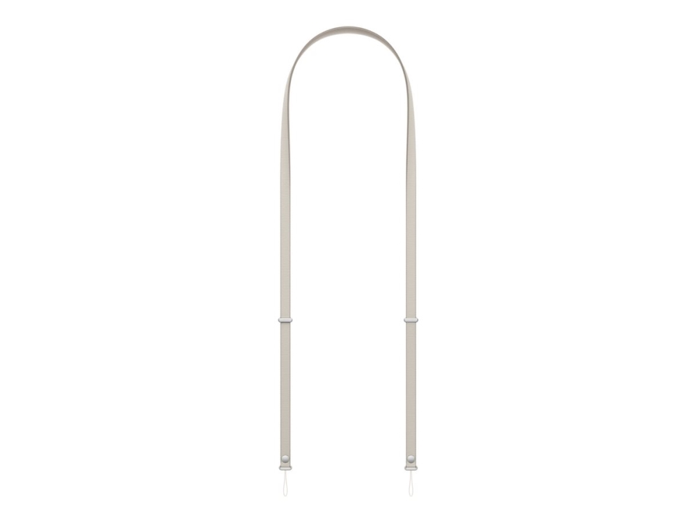 Apple Crossbody Strap - Tan, Strap, Tan, Recycled Polyethylene Terephthalate (Rpet), Stainless Steel, Apple, 1 Pc(S), 2.08 M