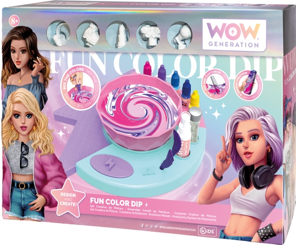 Kids Euroswan „WOW Generation“ – kūrybinio rinkinio dekoravimas ir tapyba (WOW00027-439)