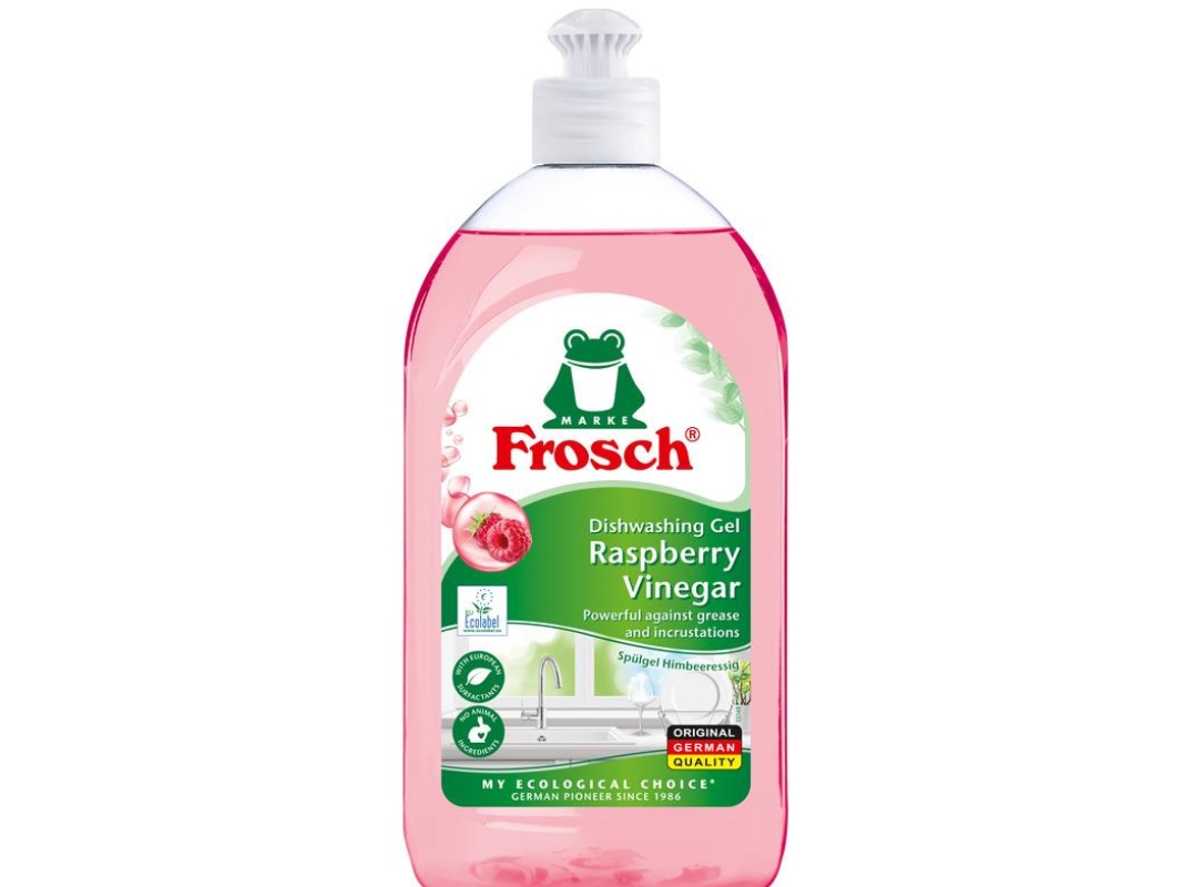 Opvaskemiddel Frosch Raspberry Scent 0,5 L