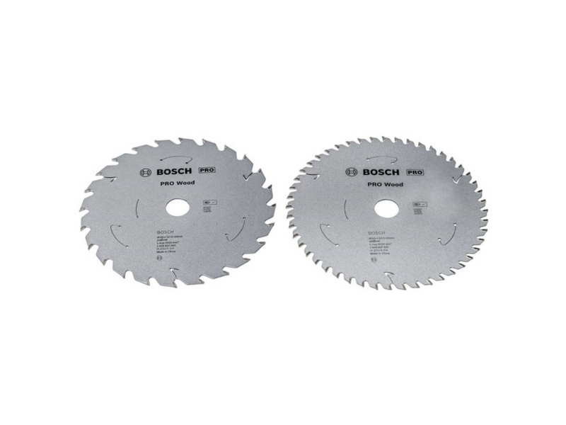 PRO Wood batteridrevet cirkelsavsklinge 165 mm (2 stk., kampagnepakke)