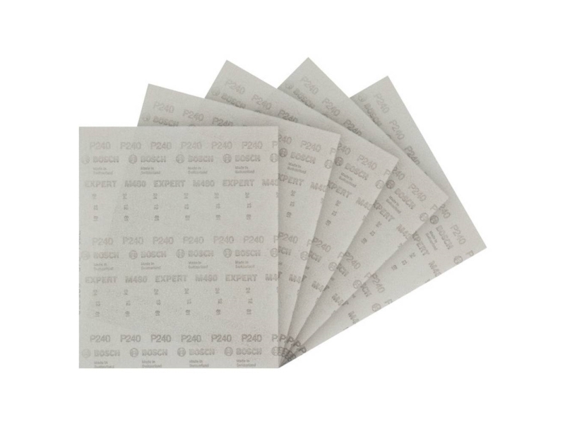 Bosch Accessories 2608902508 2608902508 Slibenet Til Rystepudser Kornstørrelse 240 5 Stk