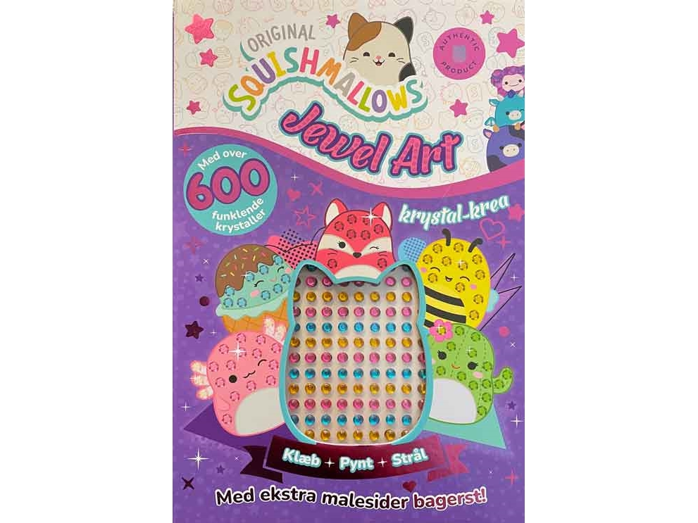 Squishmallows Jewel Art - Krystal-Krea | Sprache: Dänish
