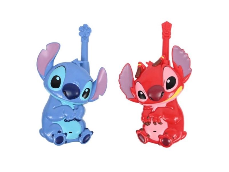 Lexibook Stitch 3D, Lasten kannettava radiopuhelin, 3 vuosi/vuosia, Sininen, Punainen