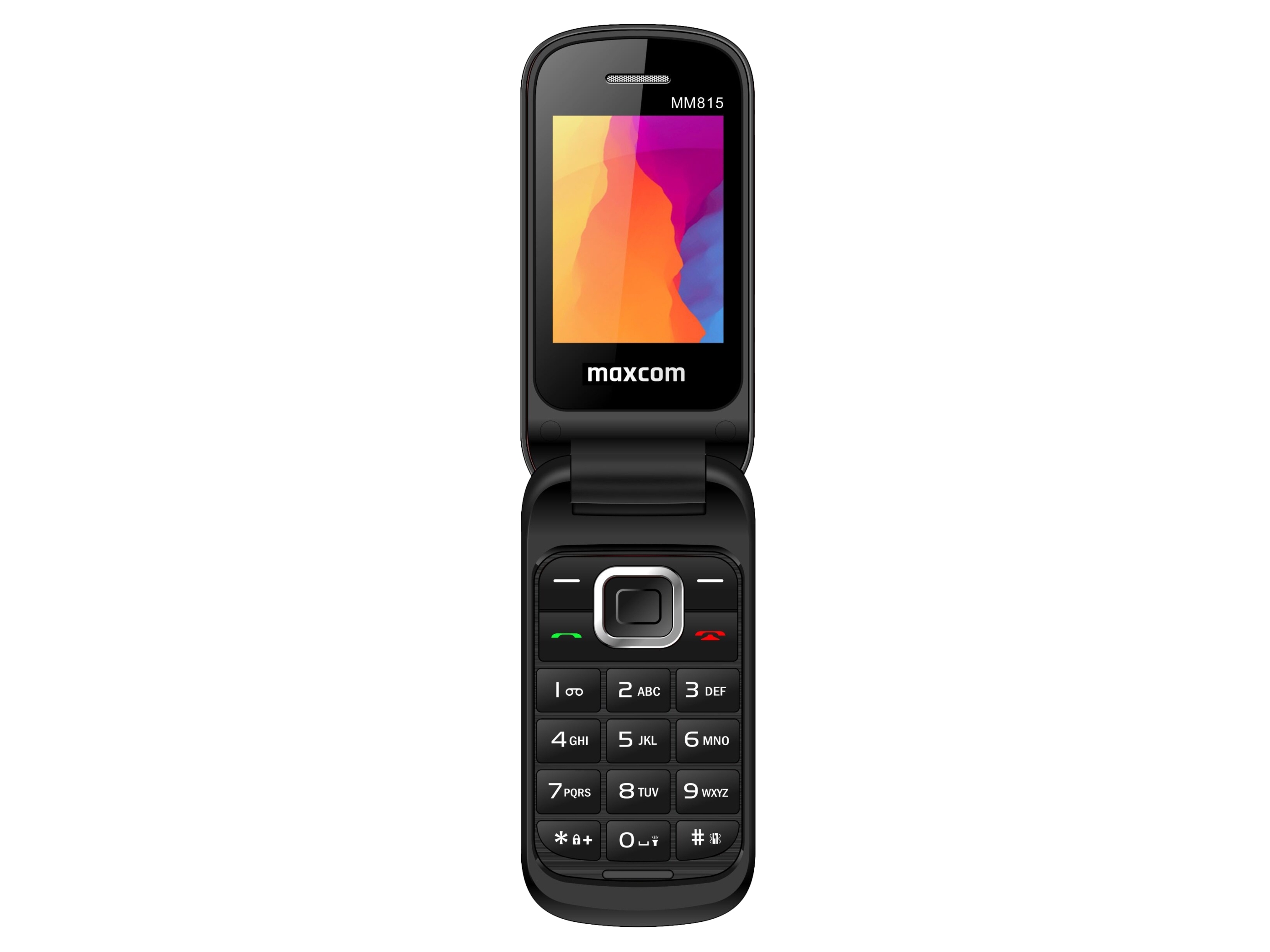 Maxcom Ml Mobiltelefon Mm 815 Dual Sim Schwarz
