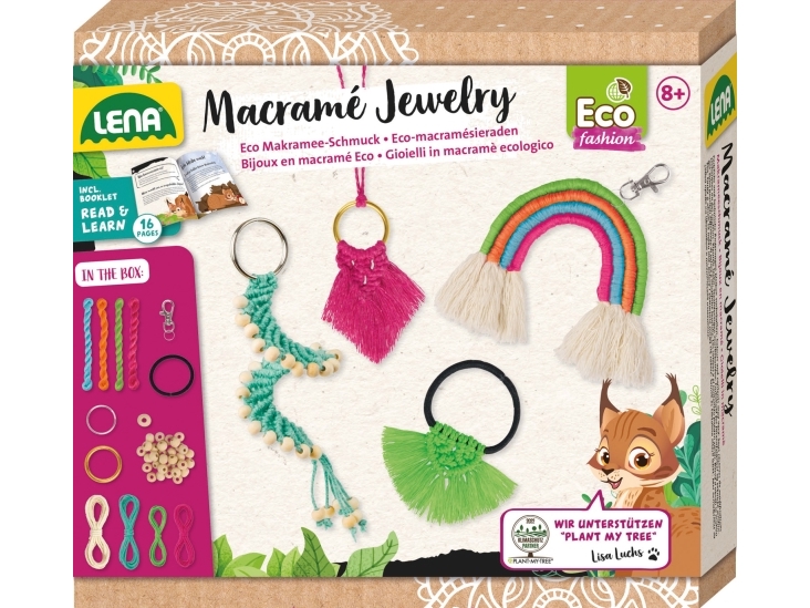 Lena 42839, Lasten askartelusetti, 8 vuosi/vuosia, Monivärinen