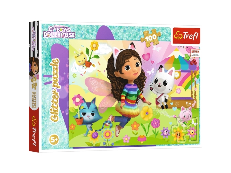 Puzzle 100 Glitter Glitter Gabby 14832