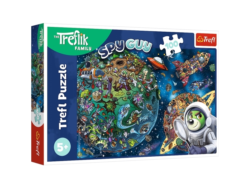 Puzzle 100El Trefl Trefoils In Space Pud12