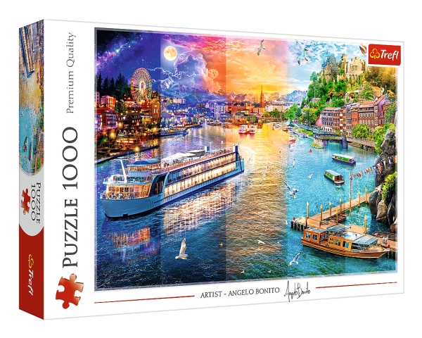 Trefl Puzzle 1000El Trefl Reise Um Europa Pud6