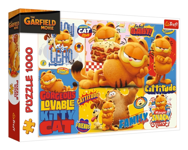 Trefl Puzzle Garfield's Adventures 1000 Elemente (10935)