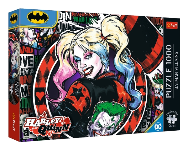 Trefl Puzzle 1000 Elemente Premium Plus Harley Quinn Batman