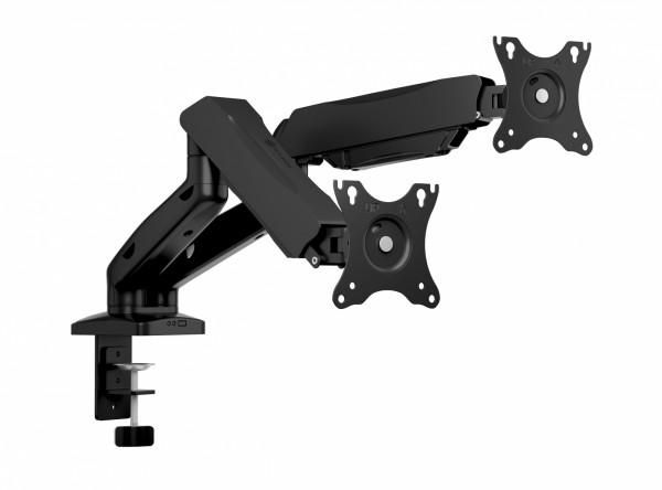 Monitorständer Mit Tischhalterung Für Zwei Monitore Bis Zu 32’’ (81 Cm) (Ib-Ms204-T)
