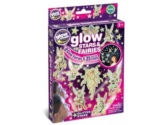 Lysande stjärnor och älvor | Baby & barn - Barnrummet - Väggklistermärken | GameStuff