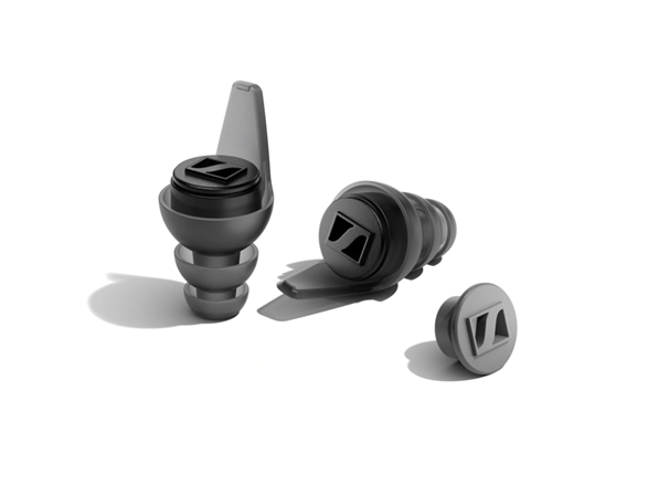 Sennheiser SoundProtex - skyddande h&ouml;rselproppar med 3 typer akustiska filter
